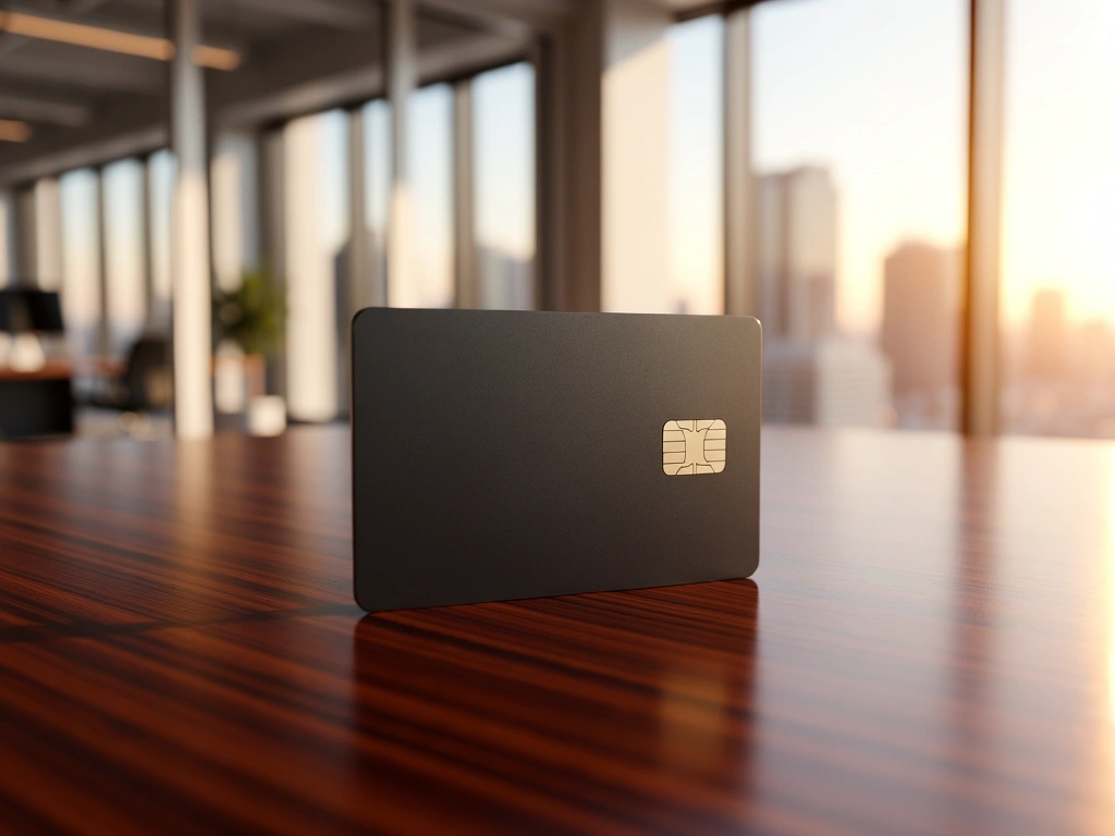 Premium credit card representation