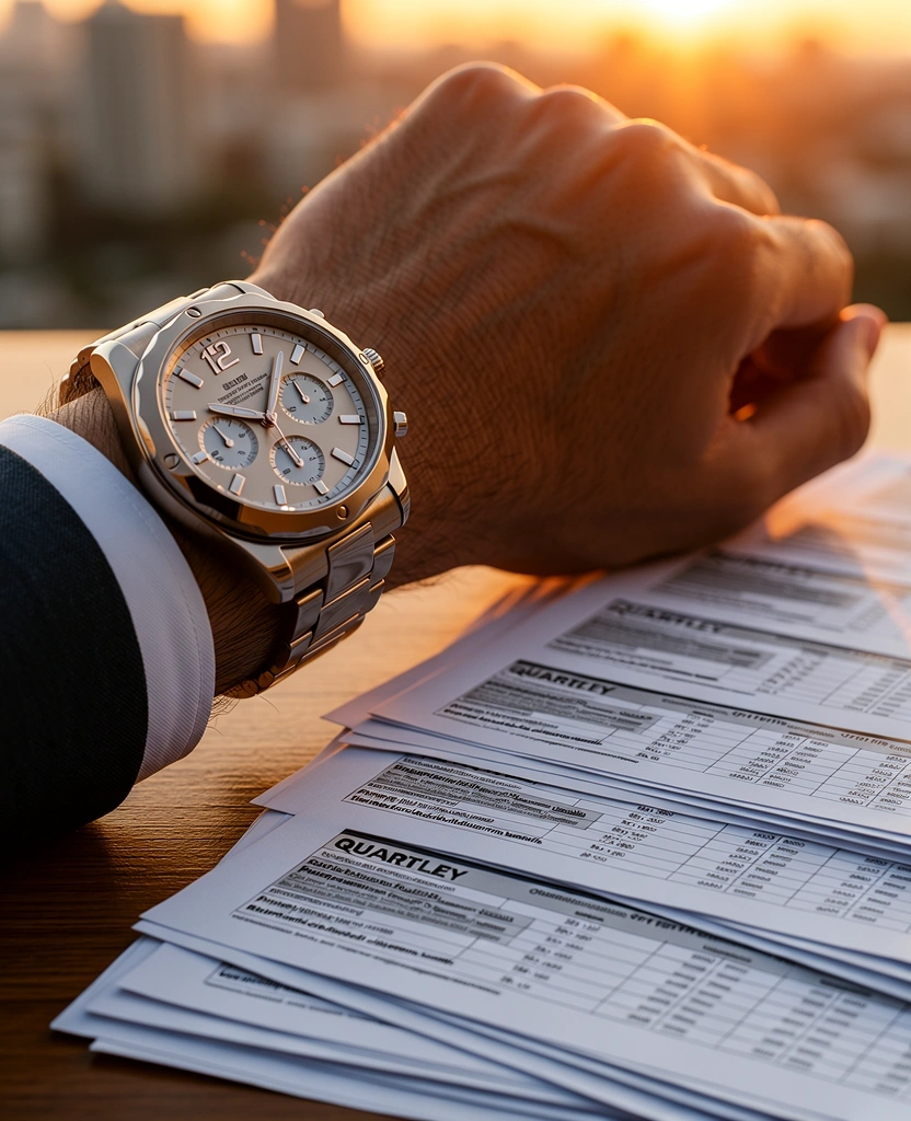 Financial analysis visual